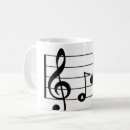 Buscar nota en blanco tazas Blanco y negro