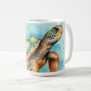 Buscar pintura de la tortuga tazas Animal