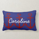 Buscar anclas rojas cojines General y unisex