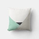 Buscar gris y menta cojines Elegante