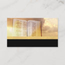 Buscar biblia tarjetas de visita Ministro