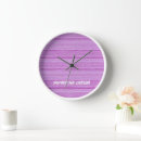 Buscar rayas blancas relojes de pared Líneas