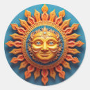 Buscar dios del sol pegatinas Dorado