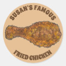 Buscar pollo frito pegatinas 7 º morada