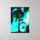 Buscar silueta lienzos Árbol