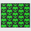 Buscar alien papel de regalo Ciencia ficción