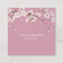 Buscar floral delicado tarjetas de visita Clientes