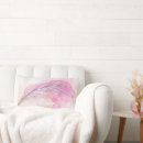 Buscar plumas rosadas cojines Acuarela