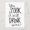 Buscar cocinar postales Vino