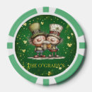 Buscar trébol poker fichas Día de san patricio