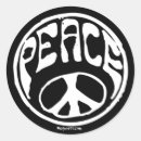 Buscar paz fresca pegatinas Pacifista