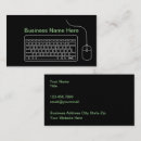 Buscar consultor informático tarjetas de visita Moderno