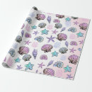 Buscar sirena papel de regalo Bajo el mar