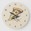 Buscar salsa relojes de pared Pizza