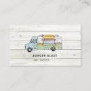 Buscar food tarjetas de visita Camión de comida