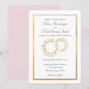 Buscar anillos de oro invitaciones Rojo