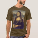 Buscar mona lisa divertida camisetas Leonardo da vinci
