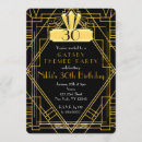 Buscar art déco invitaciones Oro