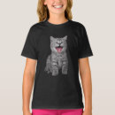 Buscar gato sonriente camisetas Lindo