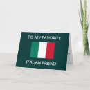 Buscar amigo italiano tarjetas General y unisex