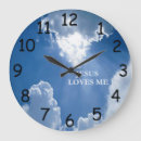 Buscar el salvador relojes de pared Iglesia