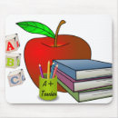 Buscar manzana para el profesor alfombrillas de raton Libros
