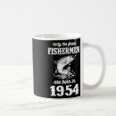 Buscar hecho en 1954 tazas Pescador