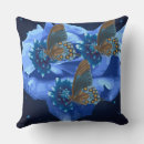 Buscar mariposas azules cojines Para ellos