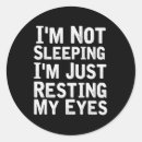Buscar no estoy durmiendo pegatinas Reposo