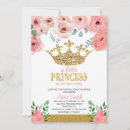 Buscar una pequeña princesa invitaciones Flores