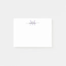 Buscar violeta notas post it Monograma