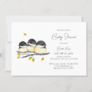 Buscar chickadee invitaciones Adorable