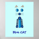 Buscar blue cat arte Cartoon