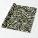 Buscar camuflaje verde papel de regalo Fiesta