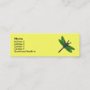 Buscar libélula tarjetas de visita Negocio