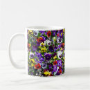 Buscar flores del pensamiento tazas Para todos
