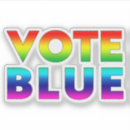 Buscar vote pegatinas Demócrata