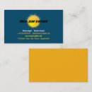Buscar soleado tarjetas de visita General y unisex
