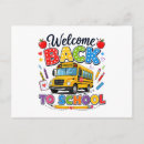 Buscar autobús escolar postales Estudiante
