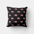 Buscar elefante rosado cojines Moderno