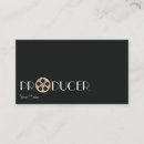 Buscar productor tarjetas de visita Medios