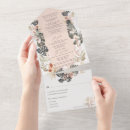Buscar floral tropical boda invitaciones Elegante