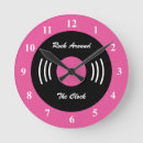 Buscar rock and roll relojes de pared Música