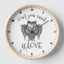 Buscar pico relojes de pared Pájaro