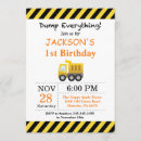 Buscar camión volquete invitaciones Construcción