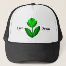 Buscar vivo gorras Verde