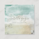 Buscar acuarela azul tarjetas de visita Abstracto