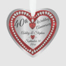 Buscar 40 años aniversario boda regalos Parejas