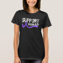 Buscar fibrosis quística camisetas Púrpura