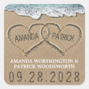 Buscar playa boda pegatinas Para todos